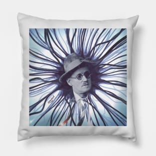 James Joyce | Digital collage | Ulysses Pillow