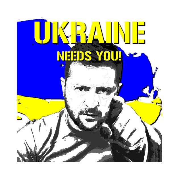 Zelenskyy Needs You! by Ironmatter