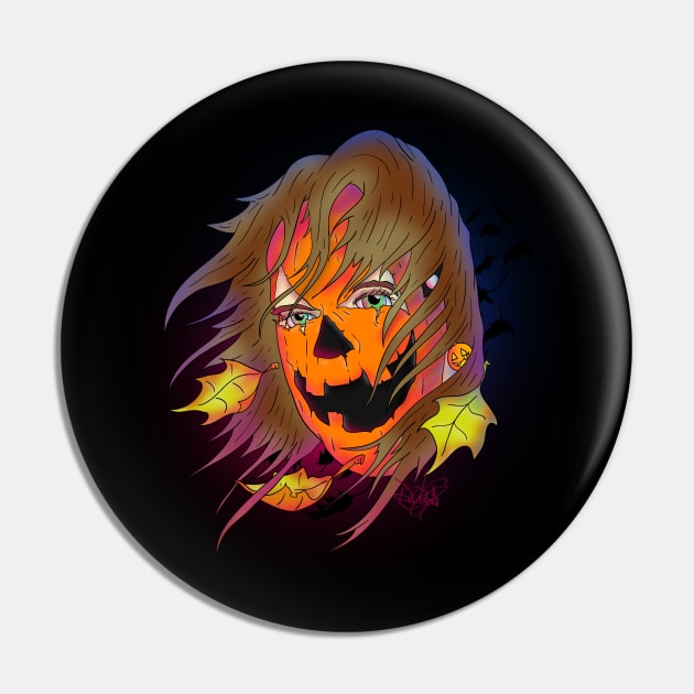 Halloween Night Pin by schockgraphics