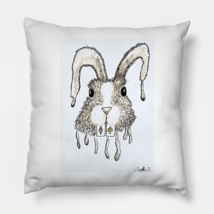 Lucky Rabbits Head Pillow