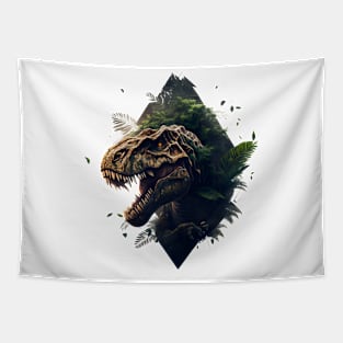 Realistic T-Rex Dinosaur Tapestry