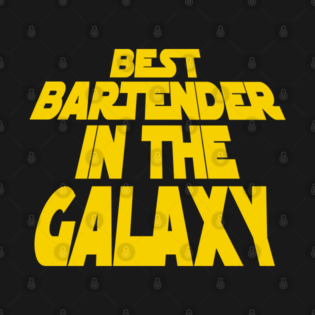 Best Bartender in the Galaxy by MBK