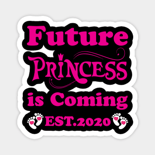 Future Princess is coming Magnet