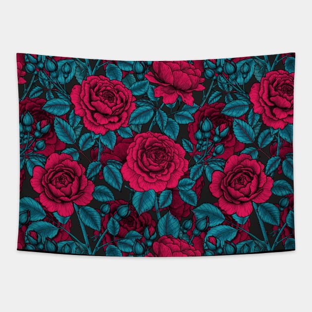 Roses Tapestry by katerinamk