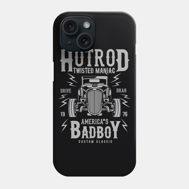 Hot Rod Bad Boy Phone Case by lionkingdesign