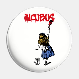 incubus red paint Pin