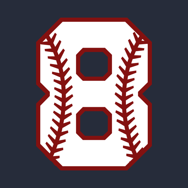 Baseball Number #8 by mintipap