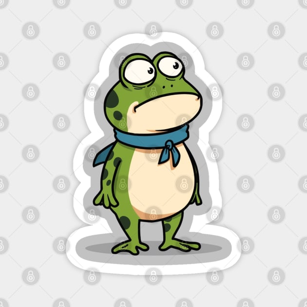 Resist-Frog Magnet by Creatifly Graphic Tees