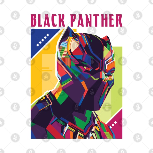 BLACK PANTHER WPAP FANART by Alanside