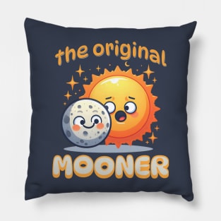 The original Mooner [eclipse design] Pillow