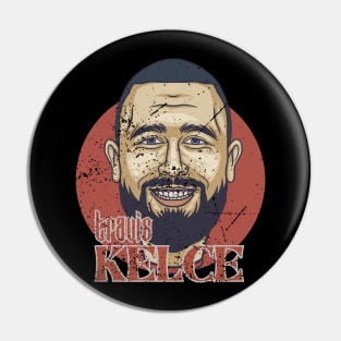 Travis kelce - cartoon vintage Pin