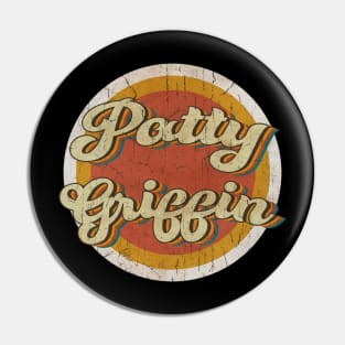 circle vintage Patty Griffin Pin