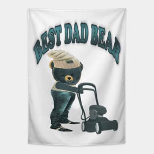 Father's Day. Best Dad Bear Tapestry