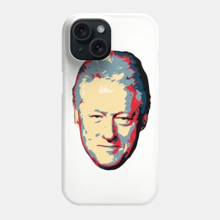 Bill Clinton Pop Art Phone Case