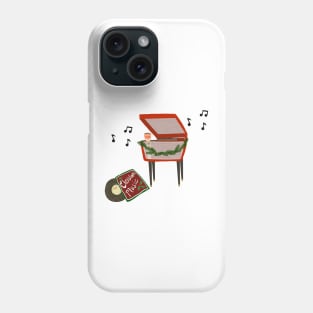 Coffee and Christmas Music Phone Case