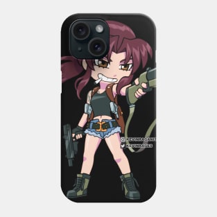 Black Lagoon Two Hands Phone Case