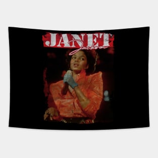 TEXTURE ART- JANET JACKSON 70S Tapestry