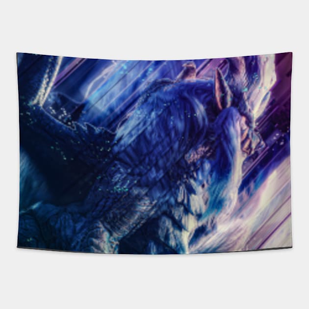 Elder Dragon Rage Tapestry by ZNEVA