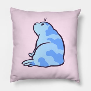 Blue Ribbon Seal Pillow