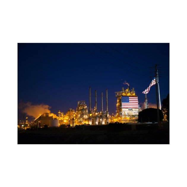 Oil Refinery, California, USA (C021/9297) by SciencePhoto