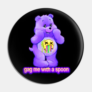 Barf Bear Pin