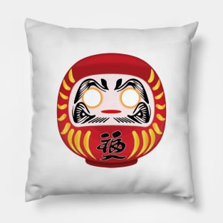 Japanese Daruma Doll Wishing DIY Fill In Pillow