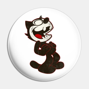 Vintage Original Felix the Cat Laughing Pin