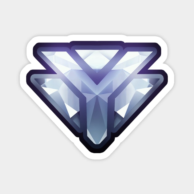 Overwatch Diamond Rank Magnet by Genessis