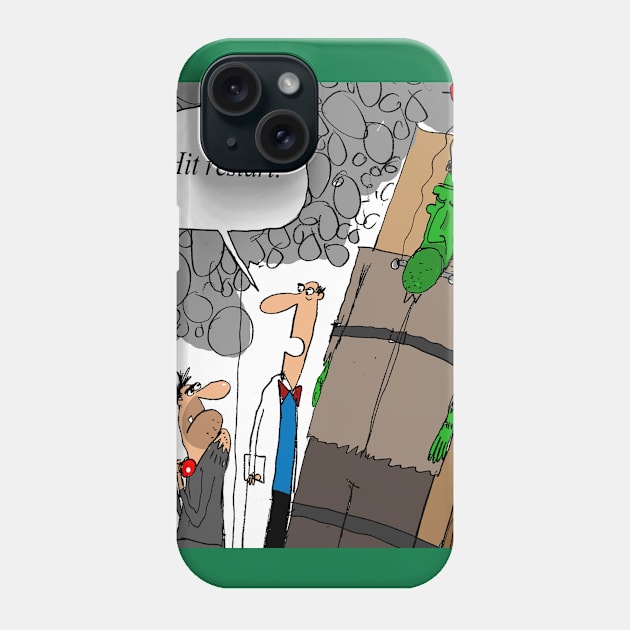 Hit restart. Phone Case by larrylambert