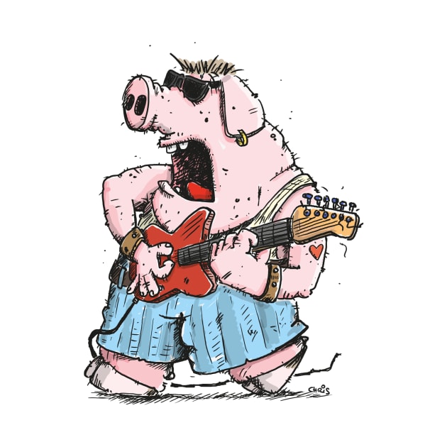 Guitar-Pig by schlag.art