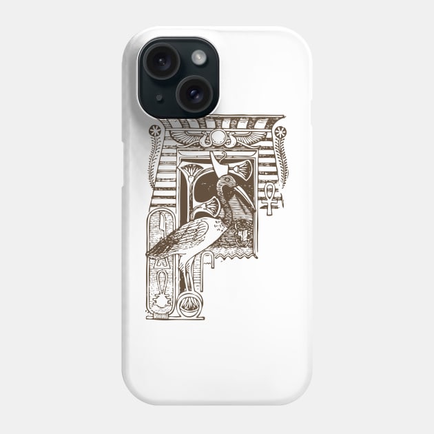 Egyptian pharaohs Phone Case by karim_shanaan