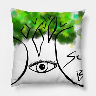 See the Beauty  Tree Pillow