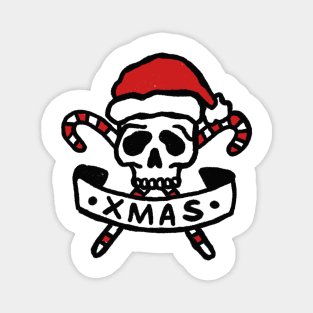 Christmas Skeleton and candys Magnet