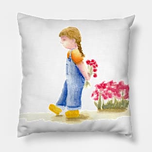 Flowers Posy for Mother Mum Mom Pillow