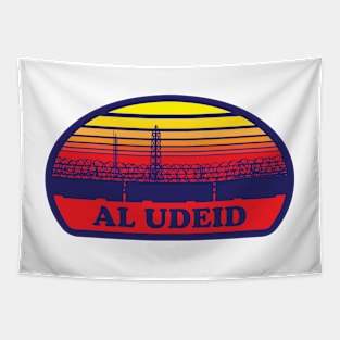 Al Udeid Retro Style Tapestry