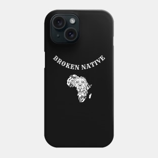 Israel Adesanya, Tattoo Broken Native Phone Case