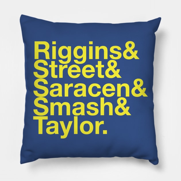 The Dillon Panthers Pillow by &Threads.