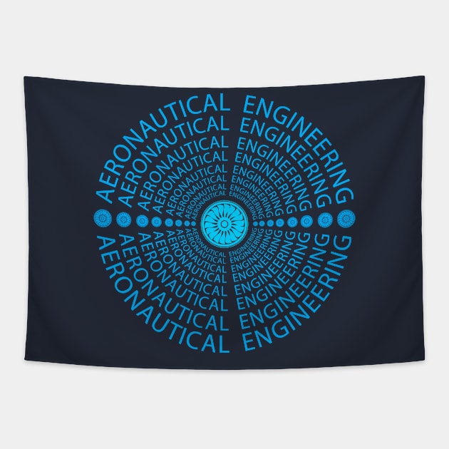 aeronautical engineering aerospace engineer Tapestry by PrisDesign99