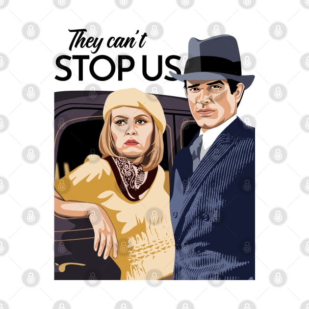 BONNIE and CLYDE by Tiro1Linea