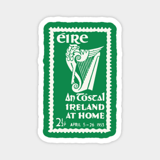 Ireland At Home Stamp Magnet