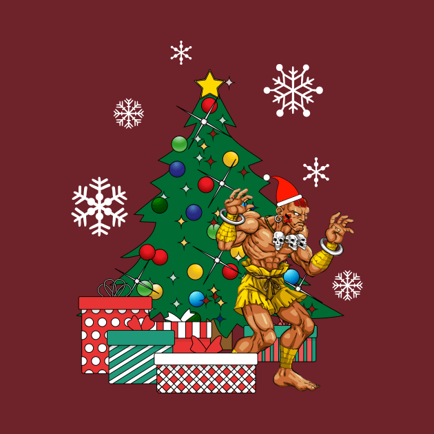 Dhalsim Around The Christmas Tree Street Fighter by Nova5