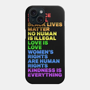 Science Is Real Black Lives Matter Phone Case