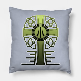 Awen Celtic Cross 2 Pillow