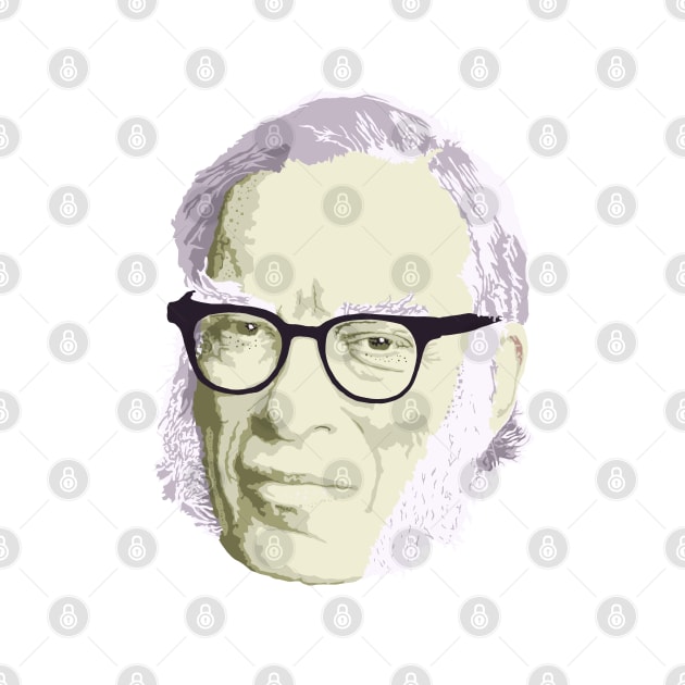 Isaac Asimov by TropicalHuman