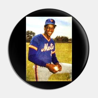 Vintage Dwight Gooden in New York Mets, 1983 Pin