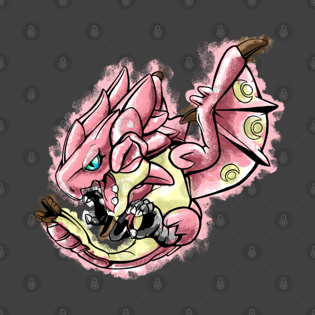 Dreaded Pink Dragon - Monsterhunter - Phone Case