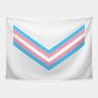 chevron - trans Tapestry