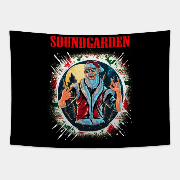 SOUND GARDEN BAND XMAS Tapestry by a.rialrizal