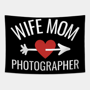 Wife Mom Photographer Gift Idea Tapestry