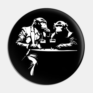 monkeys in the pub Pin